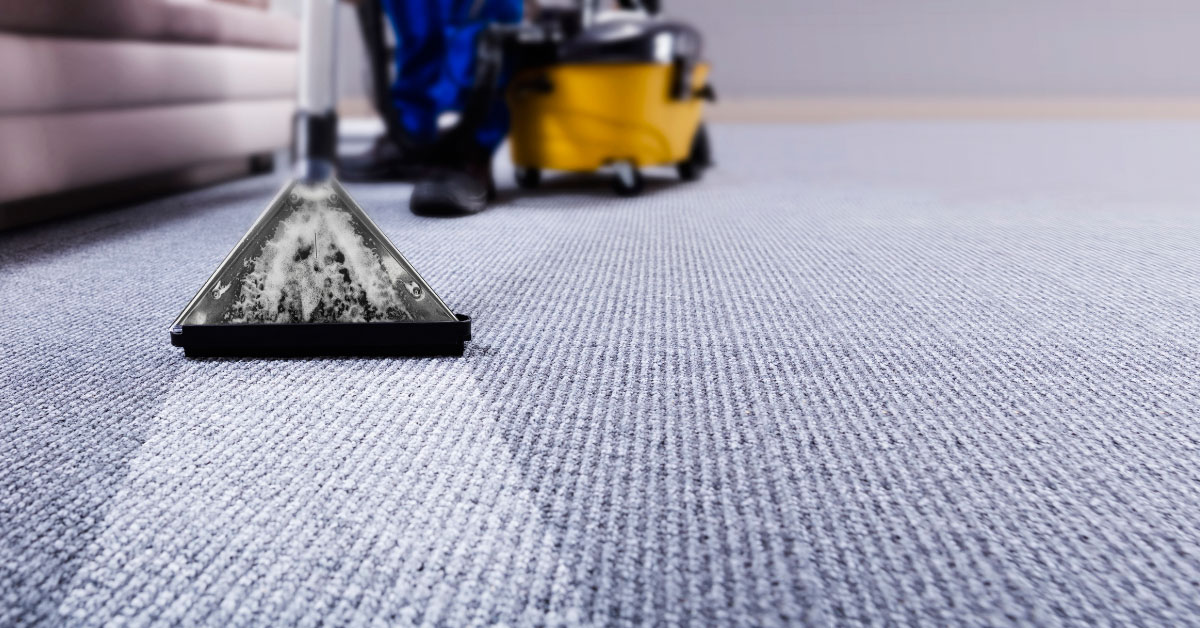 High suction carpet cleaning service banner for Ormeau QLD