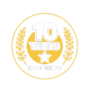 10 Years Experience Carpet Cleaning Icon
