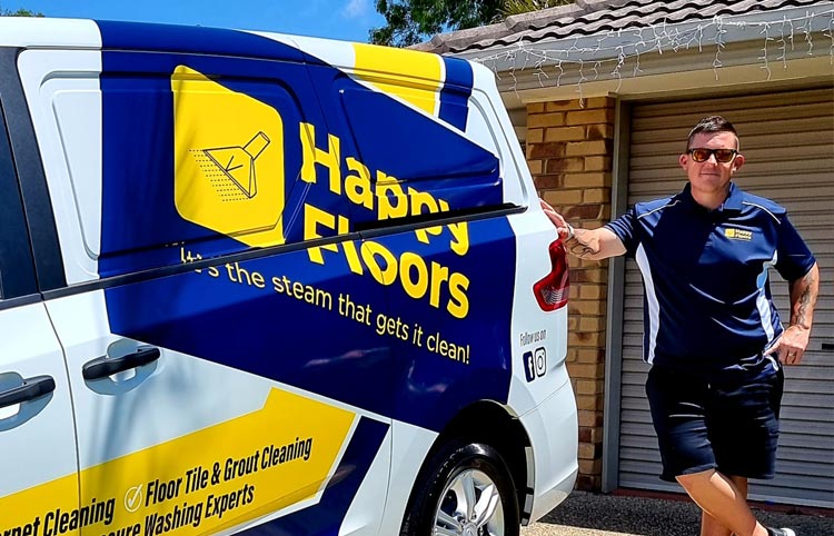 Trent Rowland Happy Floors Gold Coast Floor Cleaning Specialist.